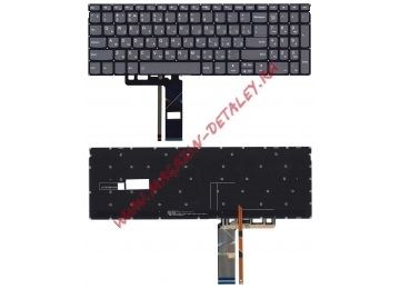 Клавиатура для ноутбука Lenovo ThinkBook 15-IIL 15-IML черная с подсветкой
